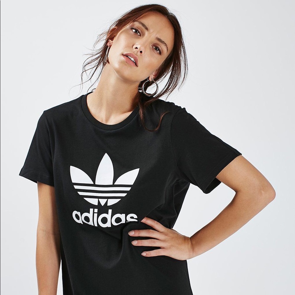 Adidas Black T-Shirt Dress